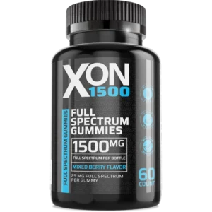 XON 1500 Full Spectrum Gummies Bottle - Case of 24